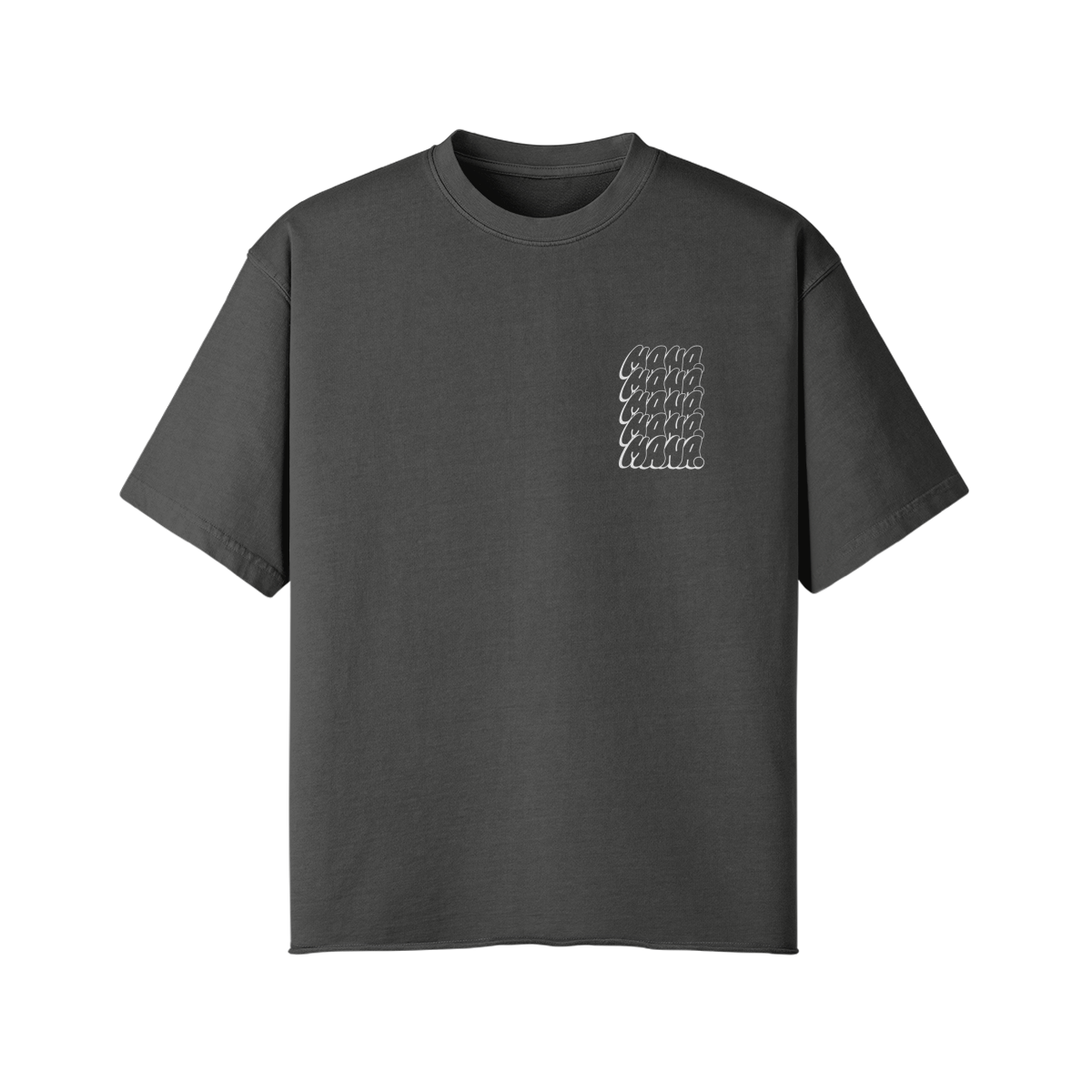 Raw Hem - Mana Tee - 260g/m